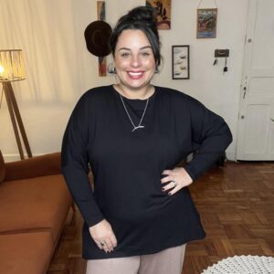 Blusão Preto ou Areia